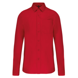 Chemise popeline Homme manches longues Logo Brodé contre coeur