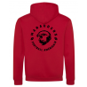 Sweat Zoodie 2 couleurs patch coeur et broderie dos rond -