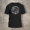 Tshirt Noir Les Arts Souillent Logo Blanc -  