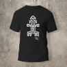 Tshirt Tiki 1 Devant Noir -  