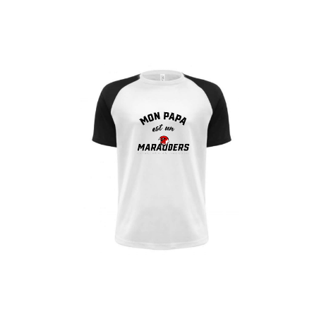 Tee-shirt KID Technic  Marauders  Sublimation ventre Mon papa 1 -