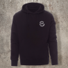 Sweat Shirt Noir Dos BOUCLIER -  