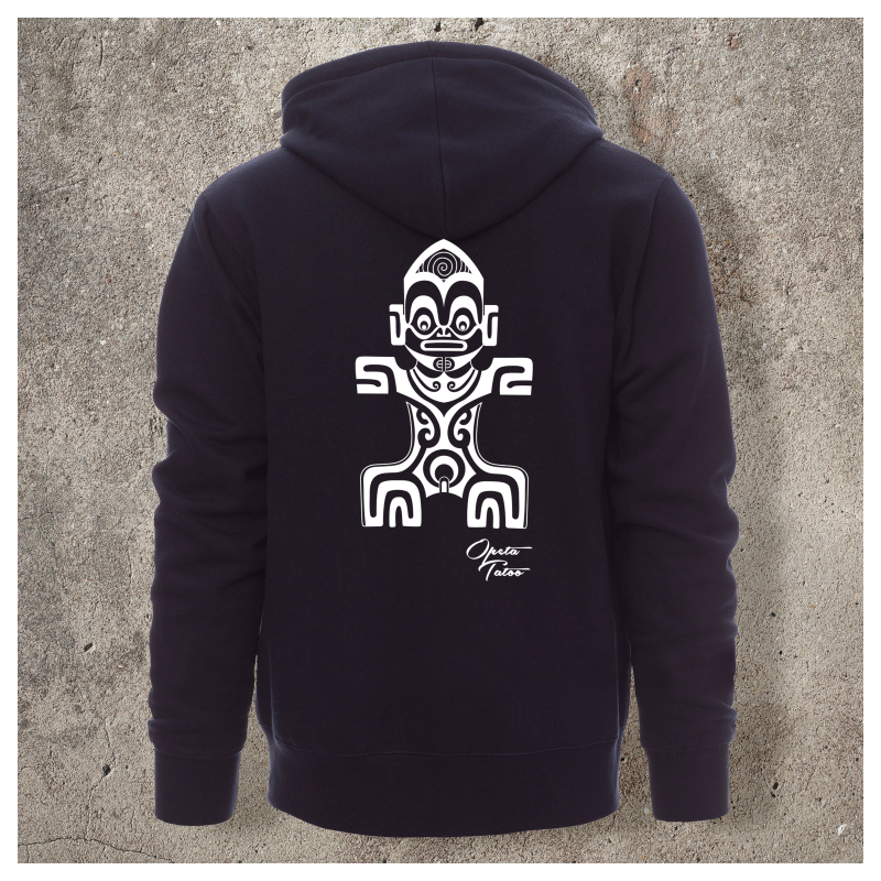 Sweat Shirt Marine Dos TIKI 1 -  