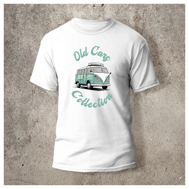 Tshirt Combi VW6 Motif Devant Blanc -  