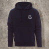 Sweat Shirt Marine Dos BOUCLIER -  