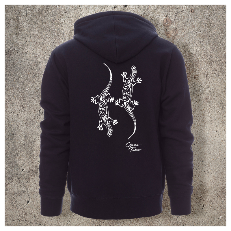 Sweat Shirt Marine Dos LEZARDS -  