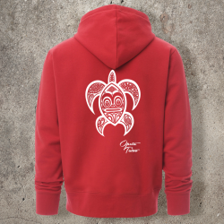 Sweat Shirt Rouge TORTUE 1 -  