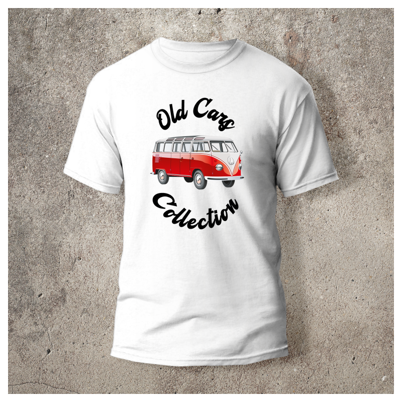 Tshirt Combi VW5 Motif Devant Blanc -  