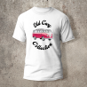 Tshirt Combi VW4 Motif Devant Blanc -  