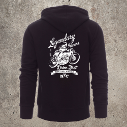 Sweat Shirt Noir Legendary Racers -  