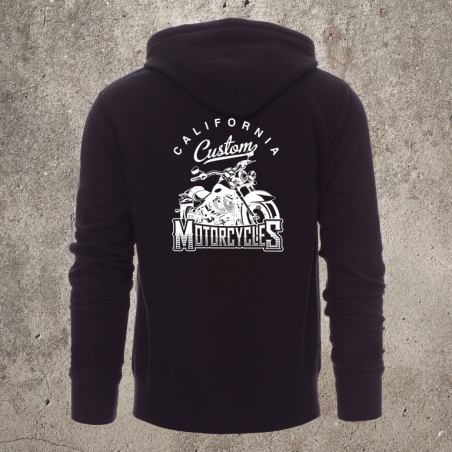 Sweat Shirt Noir California Custom -  