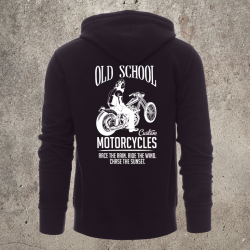 Sweat Shirt Noir Old School -  