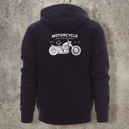 Sweat Shirt Marine Motorcycle -  