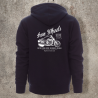 Sweat Shirt Marine Iron Wheels -  