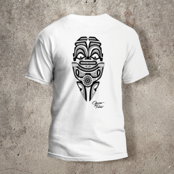 Tshirt Tiki 2 Dos Blanc -  