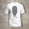 Tshirt Tiki 2 Dos Blanc -  