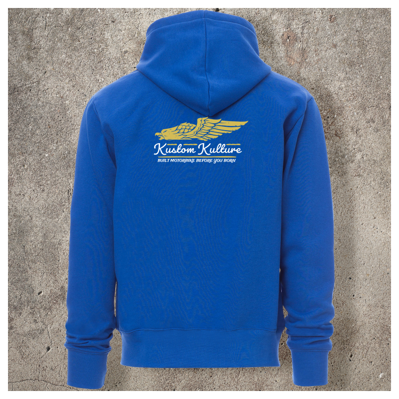 Sweat Shirt Bleu Roi Kustom Kulture -  