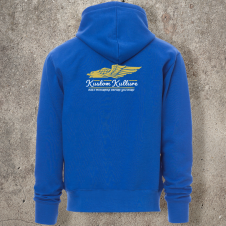 Sweat Shirt Bleu Roi Kustom Kulture -  