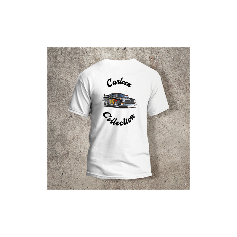 Tee-shirt  Cartoon Caricature 2 dos -  